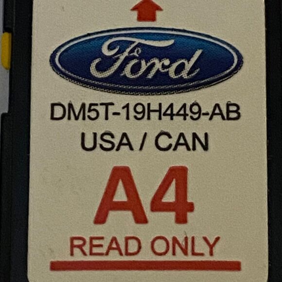 Ford A4 Lincoln Memory SD Card Navigation Map Chip Part Number DM5T-19H449-AB - Picture 3 of 5